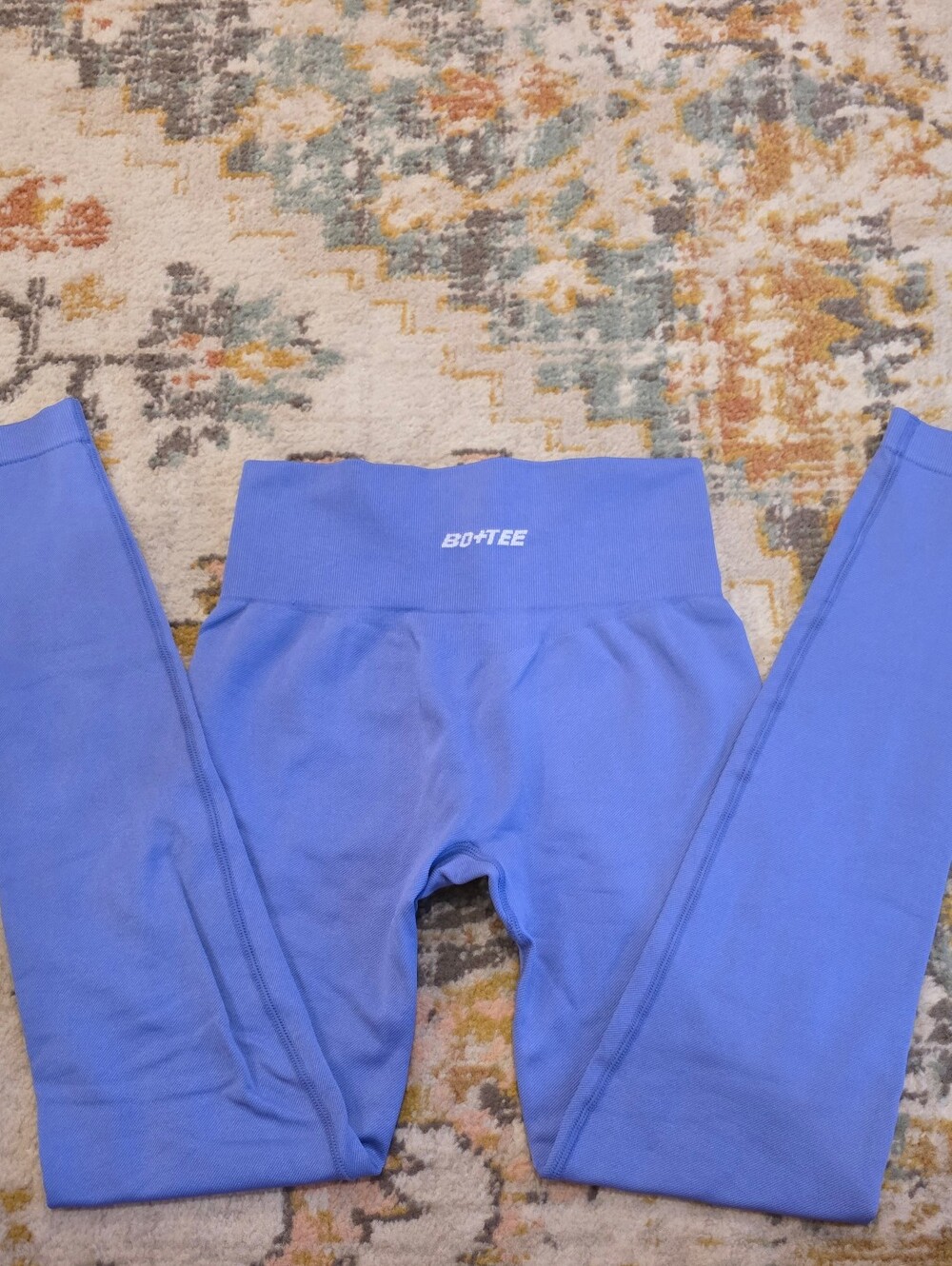 BO+TEE High-Waist Purple Leggings Size Small No Tags